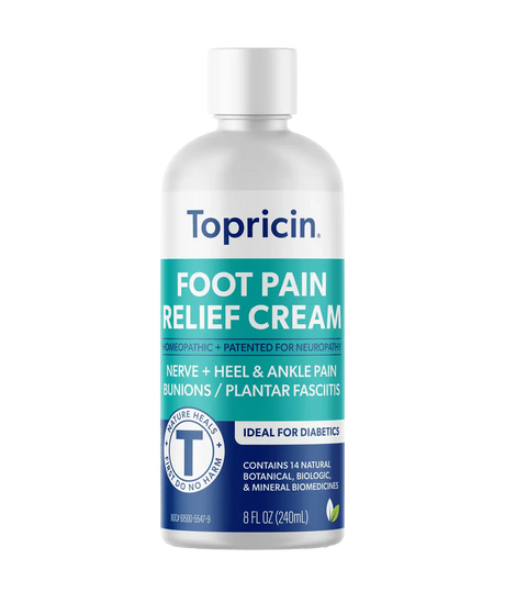 Topricin® Foot Pain Relief Cream-Only 2 oz size currently available!