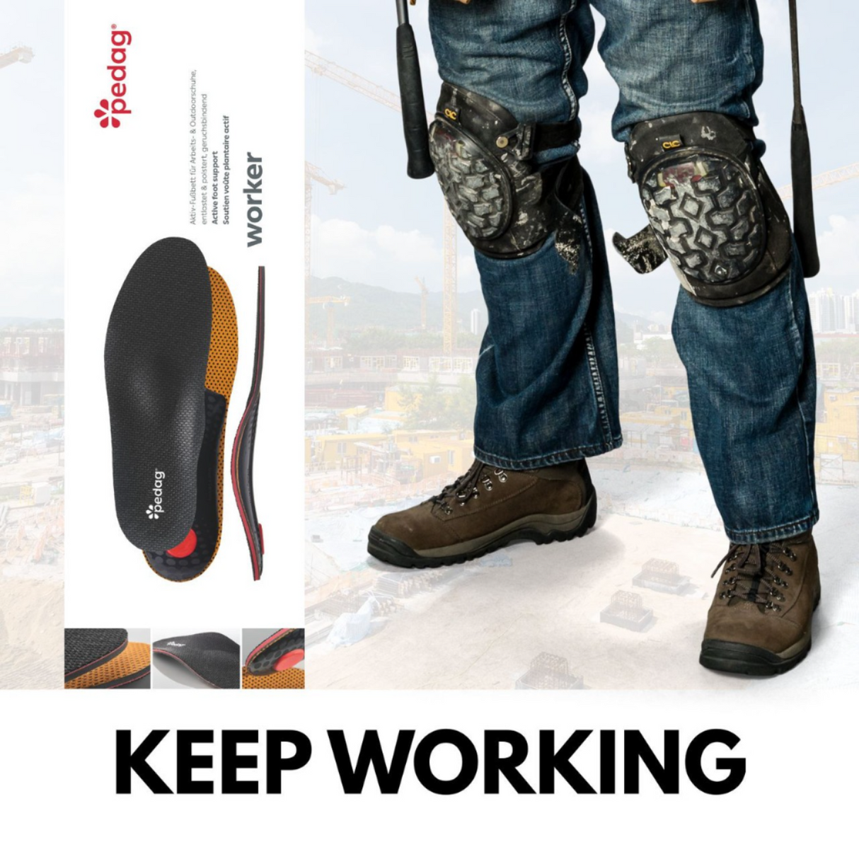 Pedag® Worker Orthotic